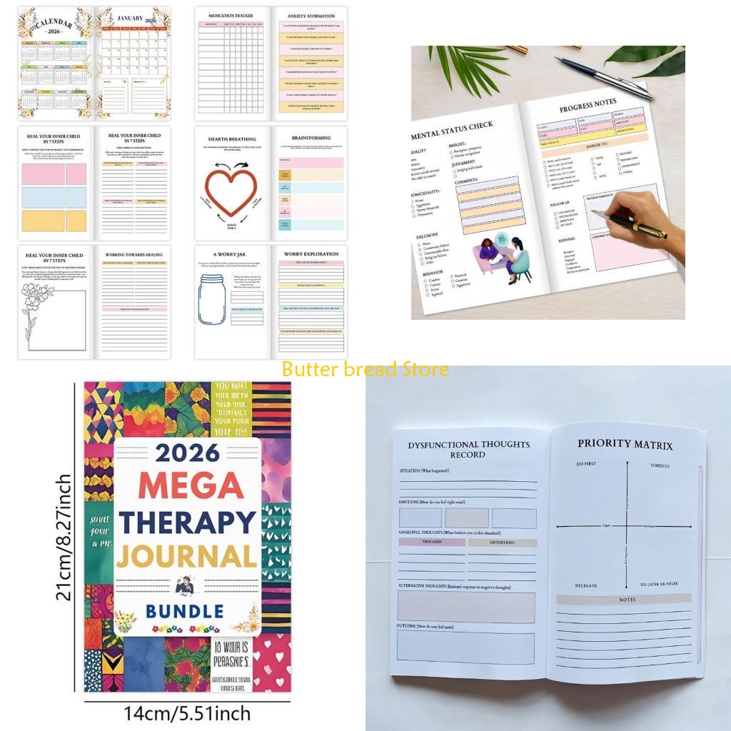 Health Wellness Planner - W89C مجلة استعادة الصحة العقلية مخطط