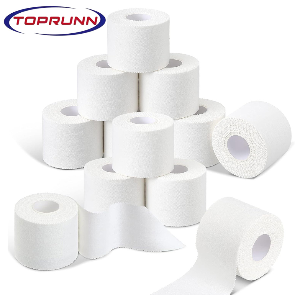 Kinesiology Tape Sports - 4 لفات من شريط الكينيسيولوجي الأبيض