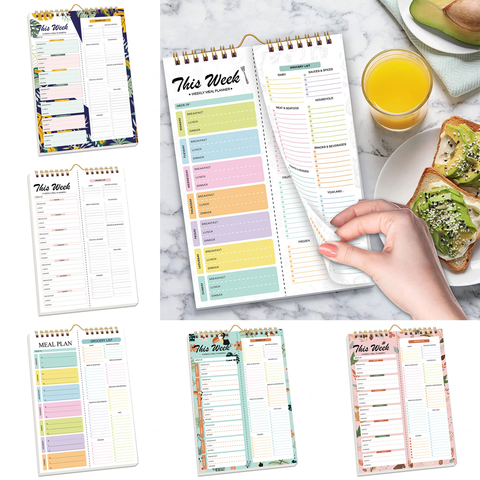مخطط وجبات الإفطار والغداء وال - مراجعة Health Wellness Planner وسعره