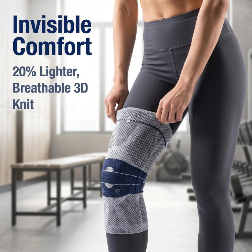 دعامة الركبة الفاخرة جينوترين  - مراجعة Compression Knee Sleeve وسعره