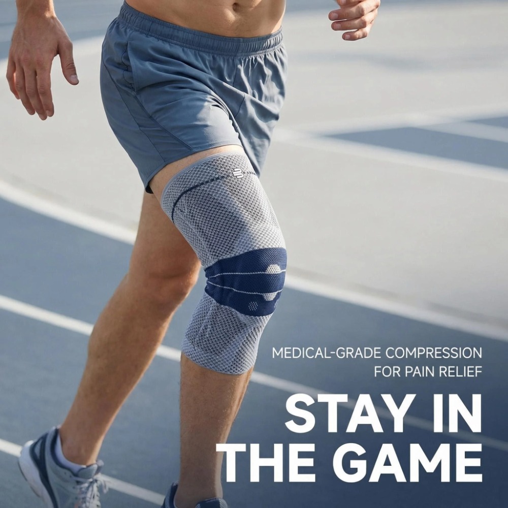 دعامة الركبة الفاخرة جينوترين  - مراجعة Compression Knee Sleeve وسعره