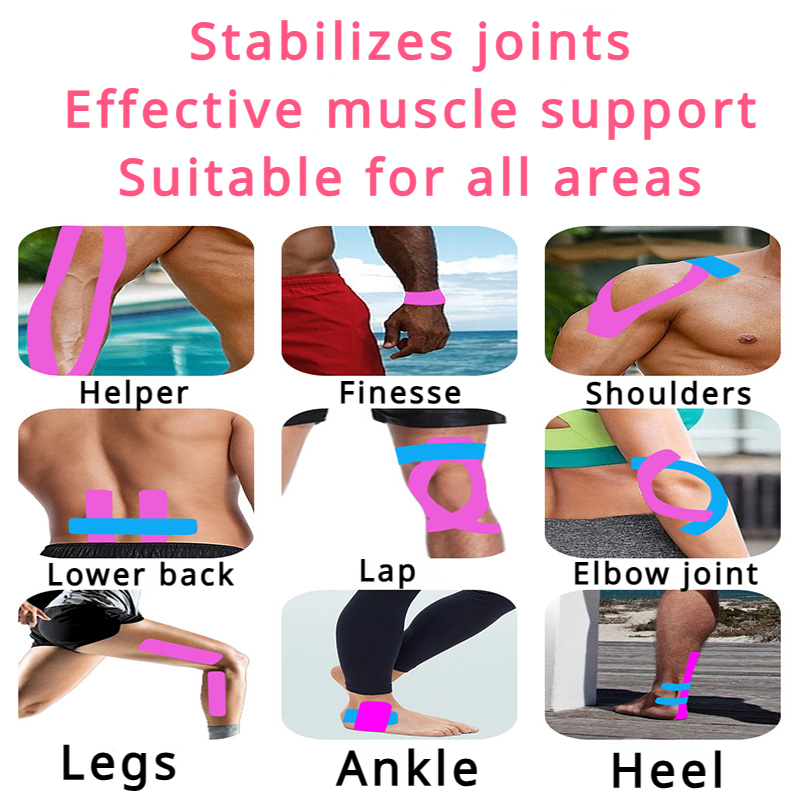 جدير بالاهتمام 5 سنتيمتر * 5 م - مراجعة Kinesiology Tape Sports وسعره