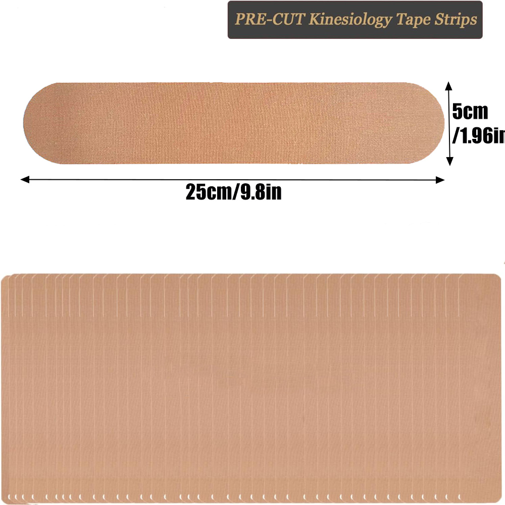 10 قطع من شرائط الكينيسيولوجي  - مراجعة Kinesiology Tape Sports وسعره