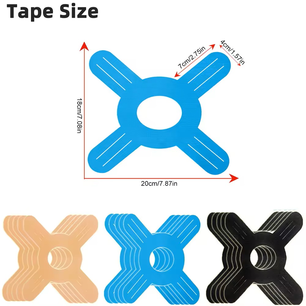 5 قطع من شريط الكينيسولوجي الم - مراجعة Kinesiology Tape Sports وسعره