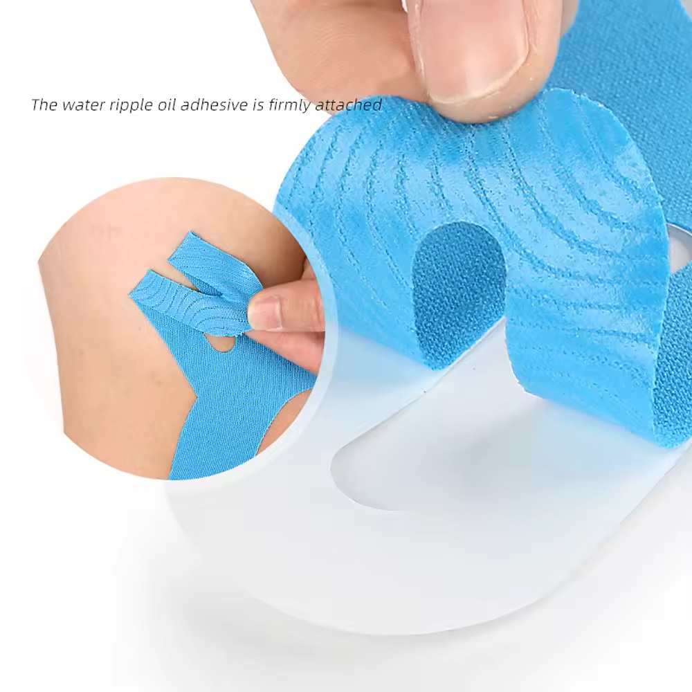 5 قطع من شريط الكينيسولوجي الم - مراجعة Kinesiology Tape Sports وسعره