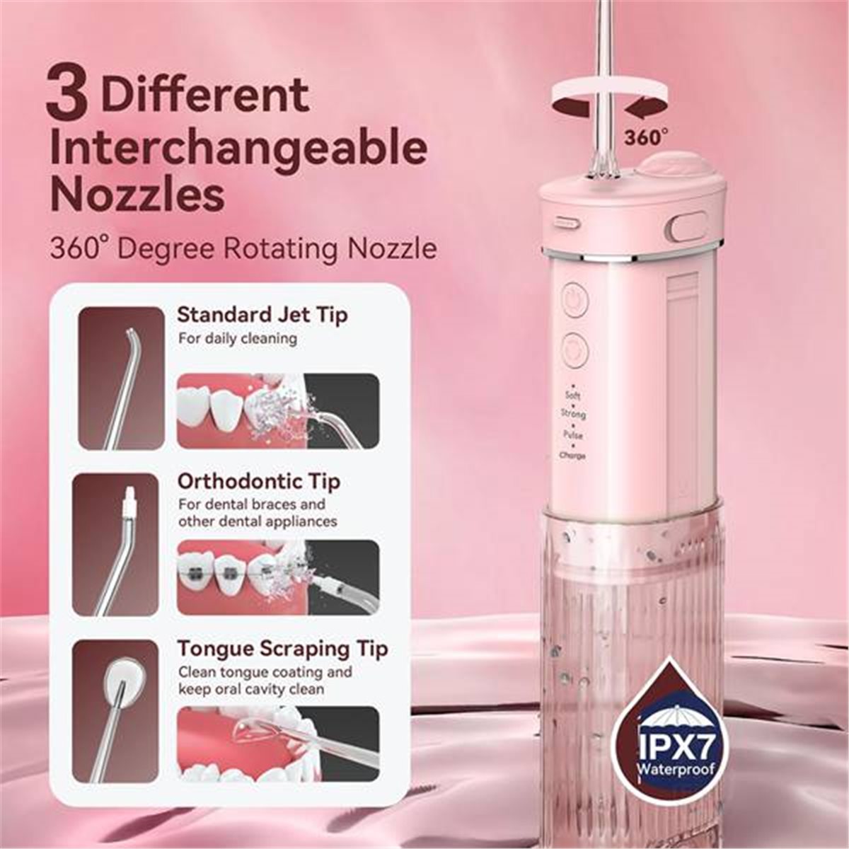 جهاز تنظيف الأسنان المحمول بال - مراجعة Oral Irrigator Flosser وسعره