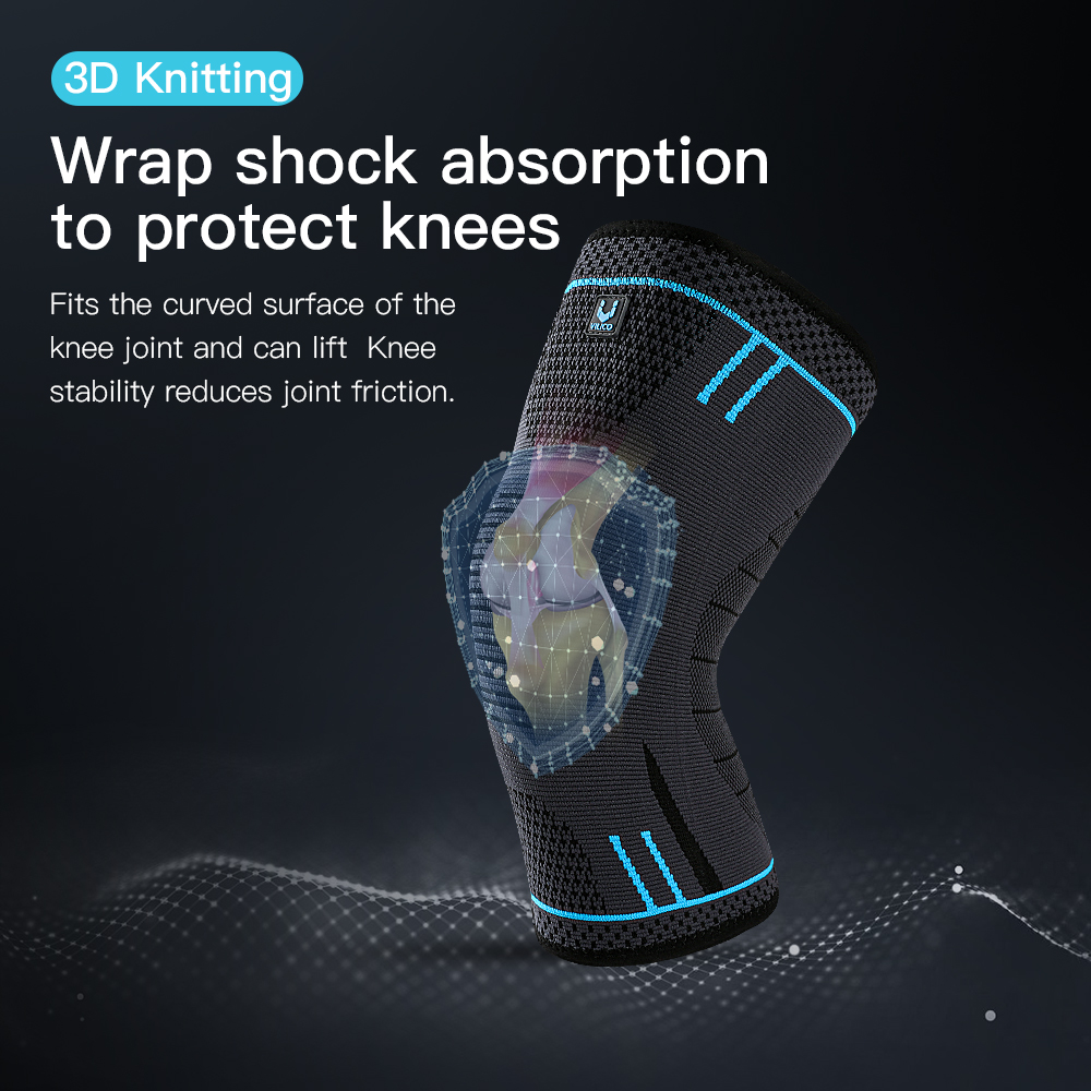 1 قطعة دعم الركبة ضغط كم منصات - مراجعة Compression Knee Sleeve وسعره