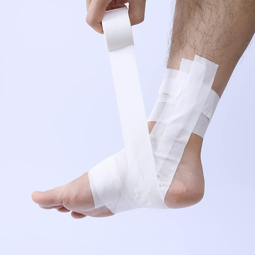 4 لفات من شريط الكينيسيولوجي ا - مراجعة Kinesiology Tape Sports وسعره