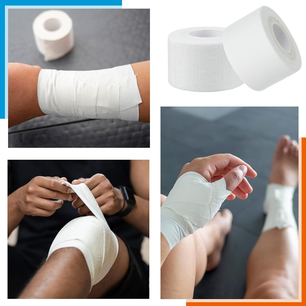 4 لفات من شريط الكينيسيولوجي ا - مراجعة Kinesiology Tape Sports وسعره